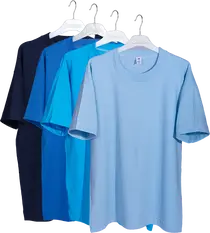 Duchos remeras para estampar en 22 colores
